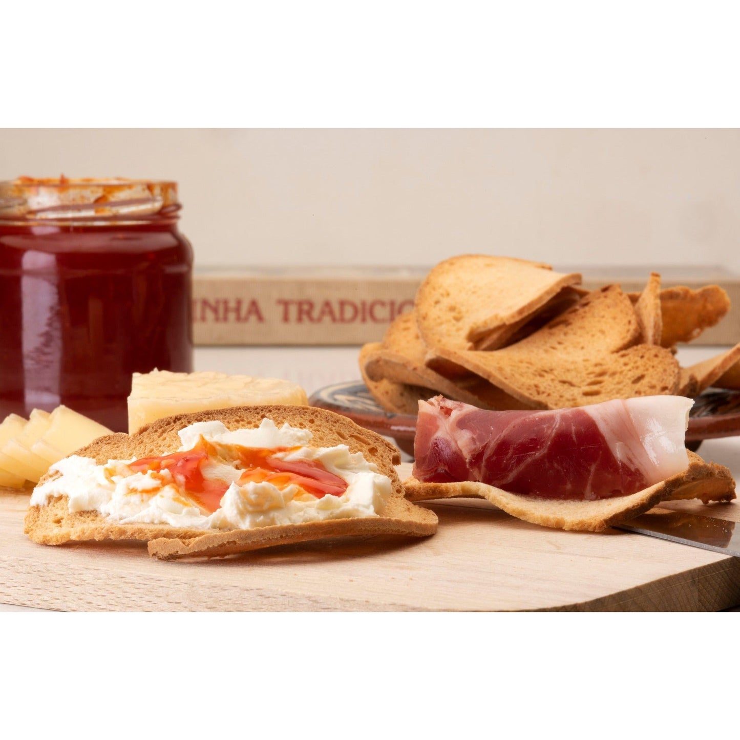 Alentejo toast kenyér fokhagymával és korianderrel, Forno do Monte, 100 g-Sol Deli-Sol Deli