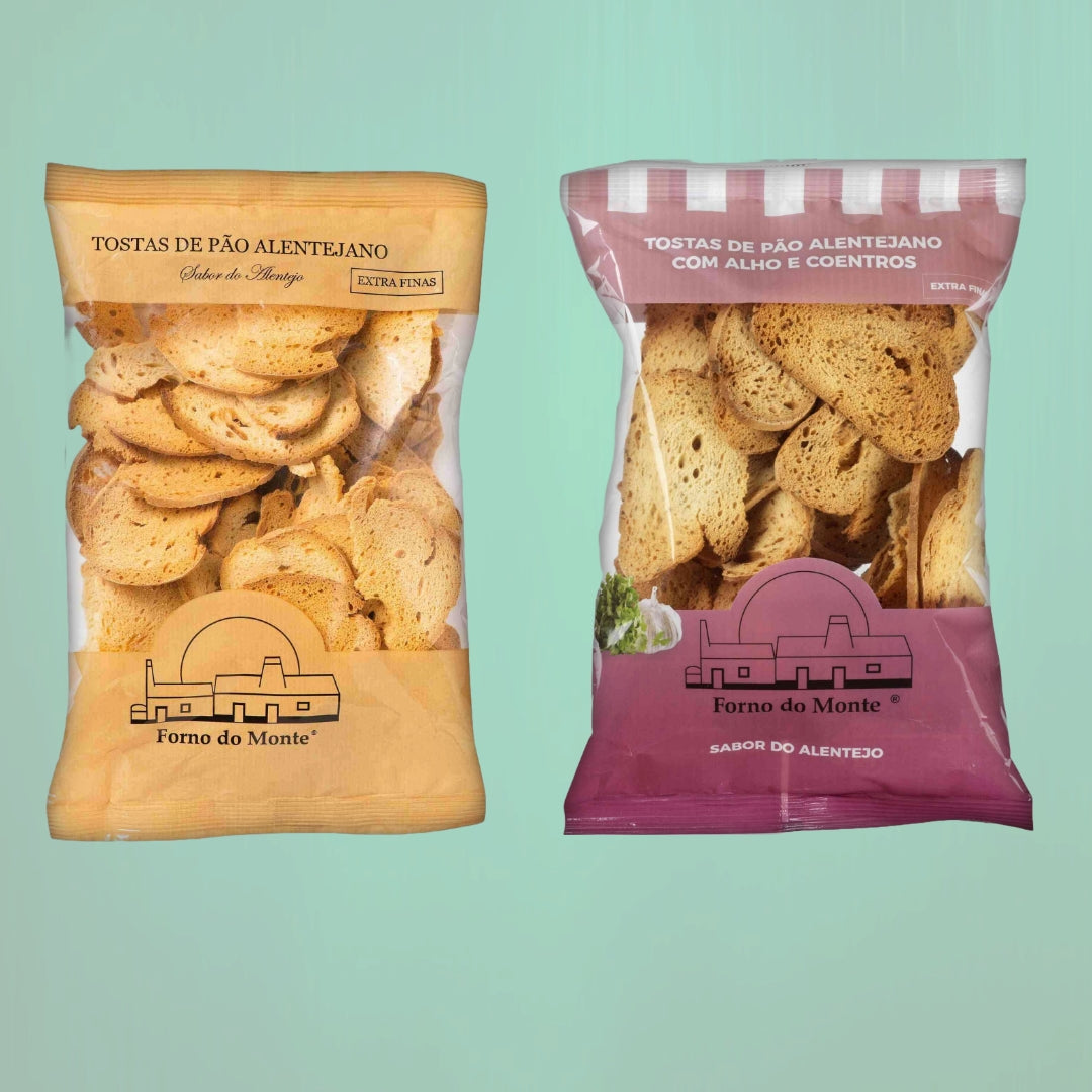 Alentejo toast kenyér fokhagymával és korianderrel, Forno do Monte, 100 g-Sol Deli-Sol Deli