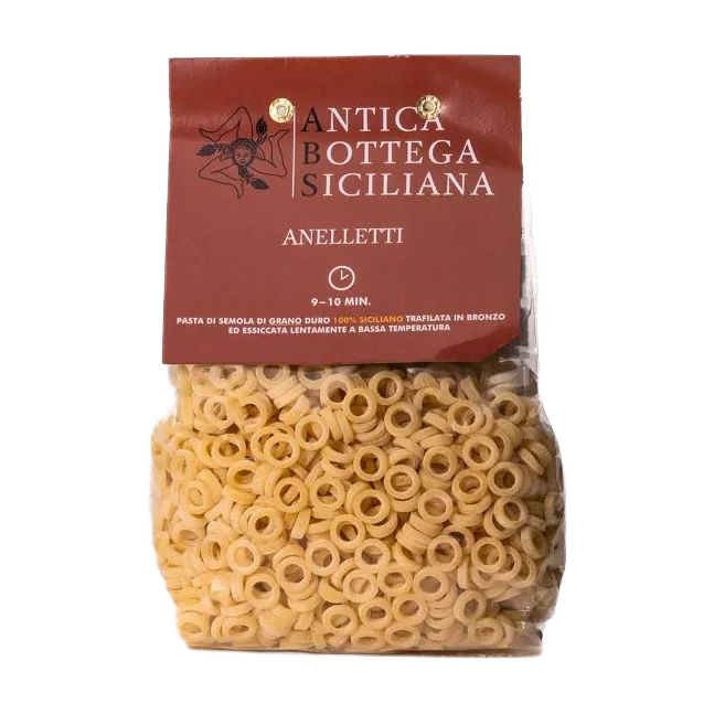 Anelletti durumtészta, 500 g-Antica Bottega Siciliana-Sol Deli