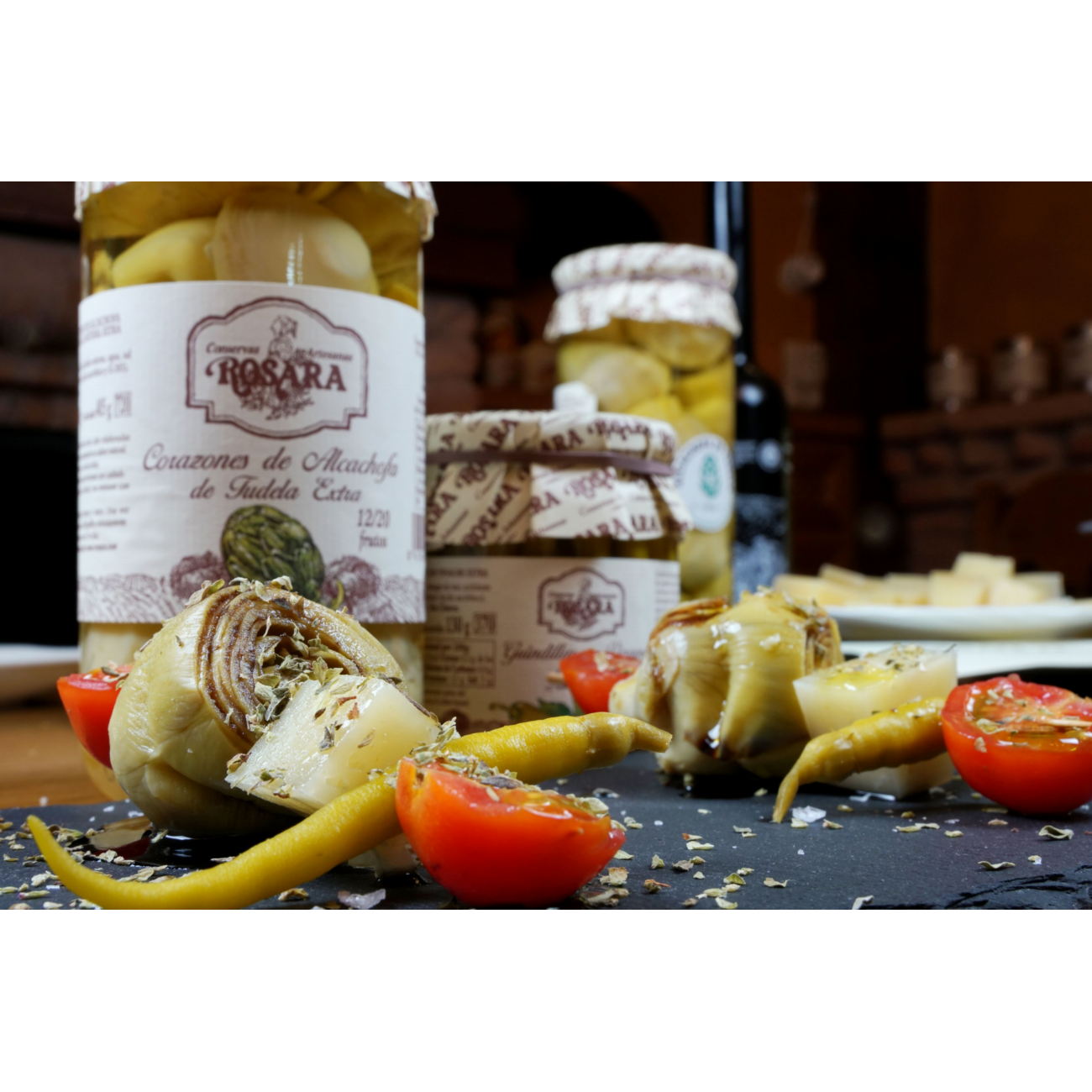 Articsókaszívek, Tudela I.G.P, Rosara, 720 ml-Conservas Artesanas Rosara-Sol Deli