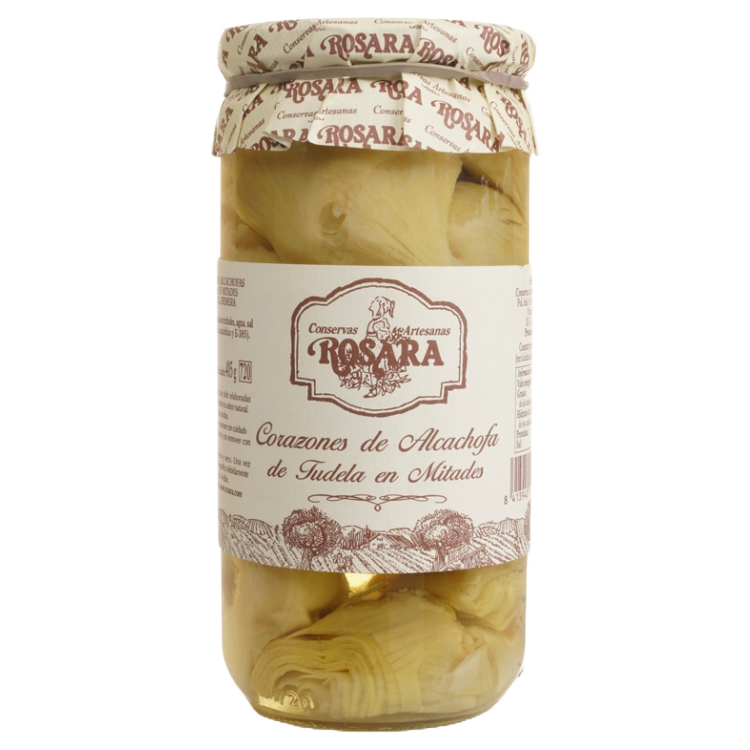 Articsókaszívek, Tudela I.G.P, Rosara, 720 ml-Conservas Artesanas Rosara-Sol Deli