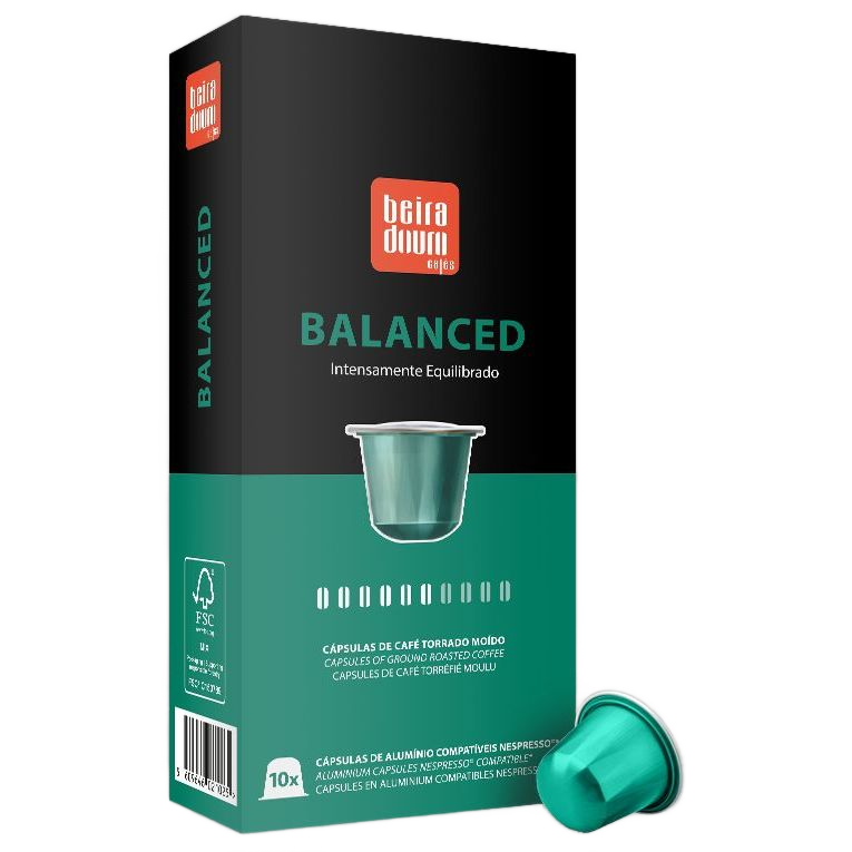 Balanced, Nespresso kompatibilis kávékapszula, Beira Douro Cafés, 10 db-Beira-Douro Cafés-Sol Deli
