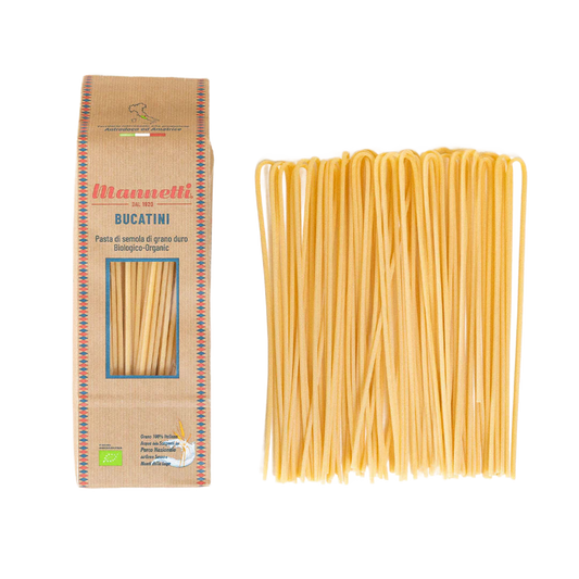 Bio bucatini, 500 g-Mannetti-Sol Deli
