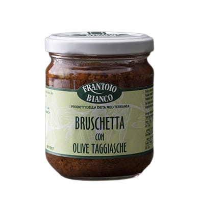 Bruschetta aszalt paradicsommal és Taggiasca olajbogyóval, 180 g