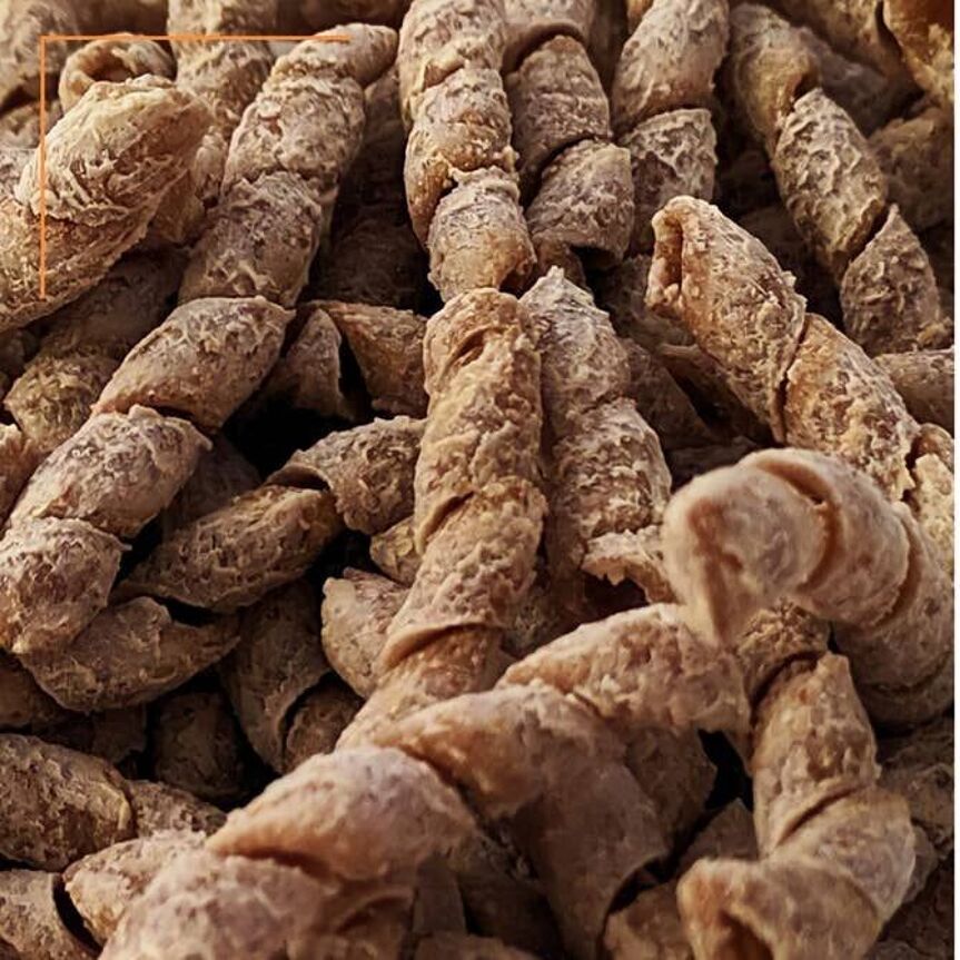 Busiata Trapanese di Tumminia, teljes kiőrlésű timilia durumtészta, 500 g-Antica Bottega Siciliana-Sol Deli