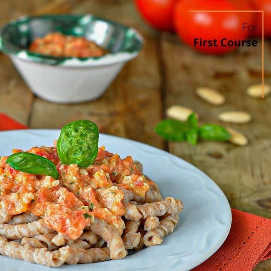 Busiata Trapanese di Tumminia, teljes kiőrlésű timilia durumtészta, 500 g-Antica Bottega Siciliana-Sol Deli