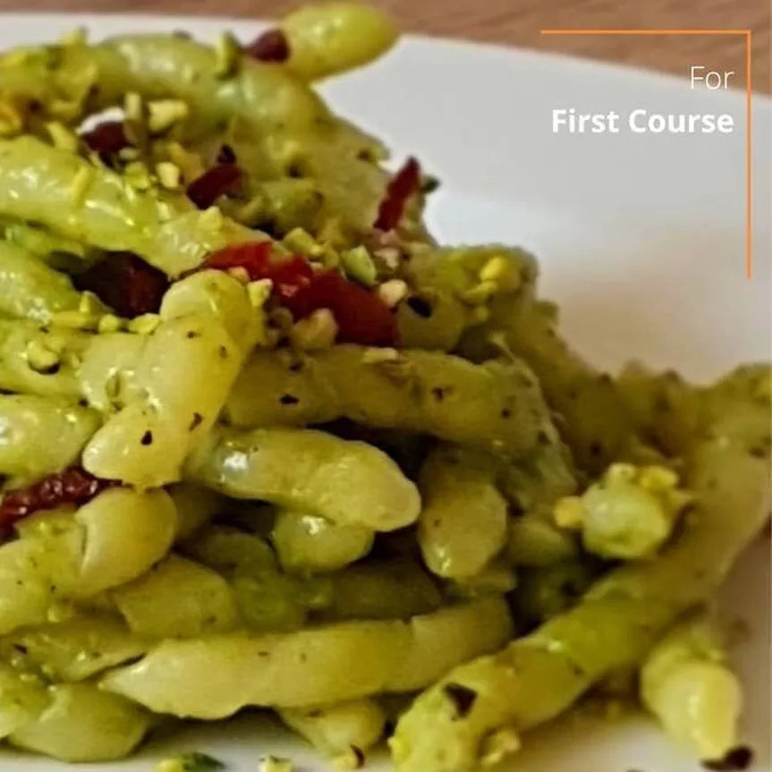 Busiata durumtészta pisztáciával, 500 g-Antica Bottega Siciliana-Sol Deli