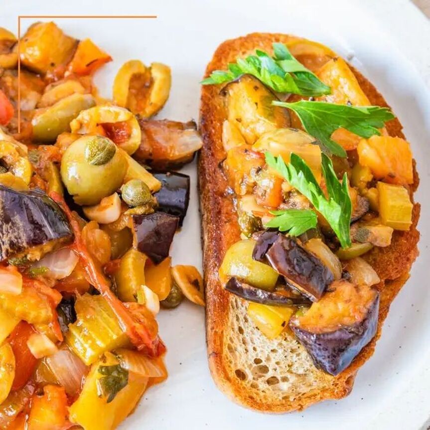 Caponata, 500 g-Antica Bottega Siciliana-Sol Deli