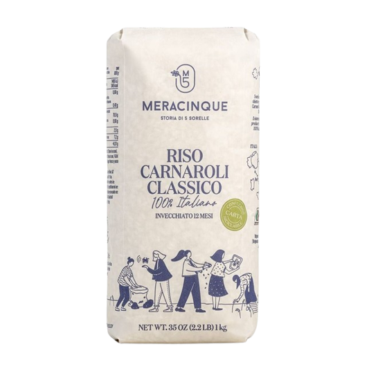 Carnaroli classico organikus rizs, 1000 g-Meracinque-Sol Deli