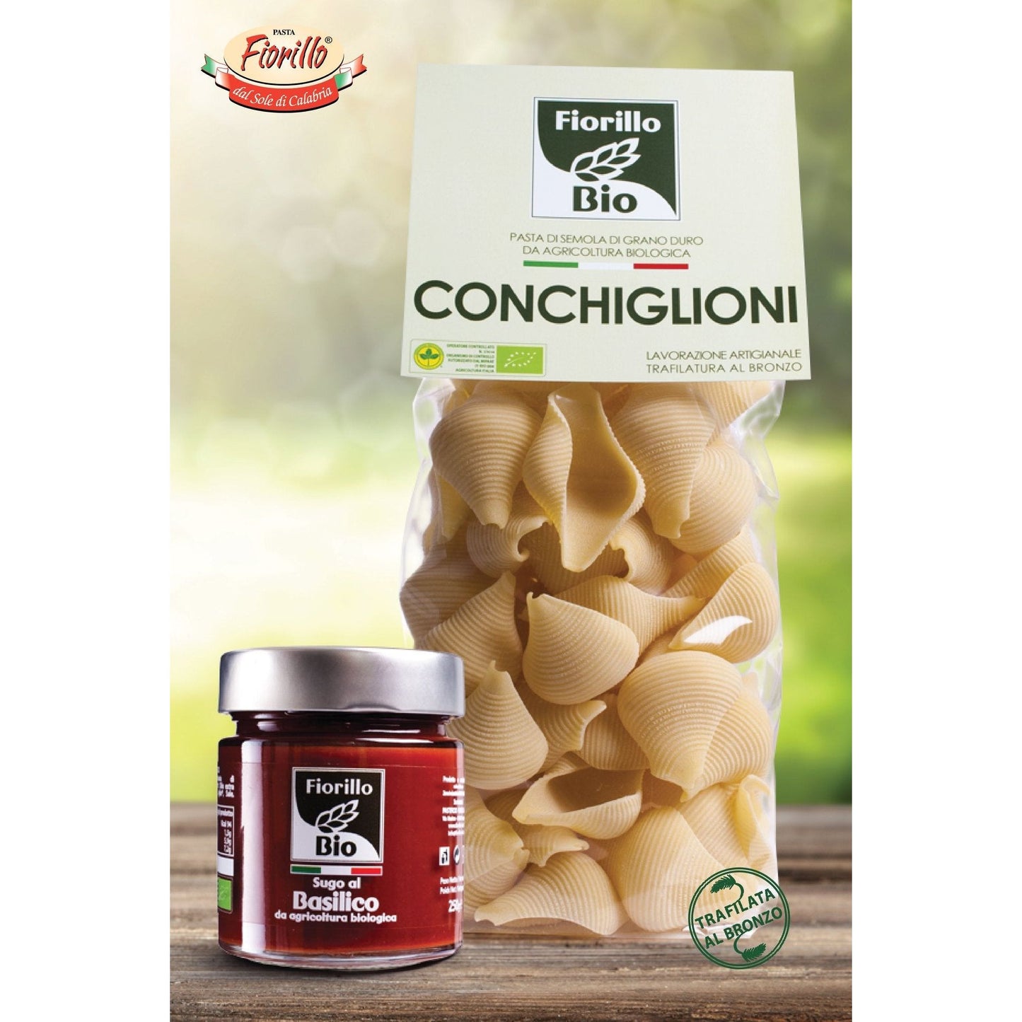 Conchiglioni durumtészta, 500 g-Pastificio Fiorillo-Sol Deli
