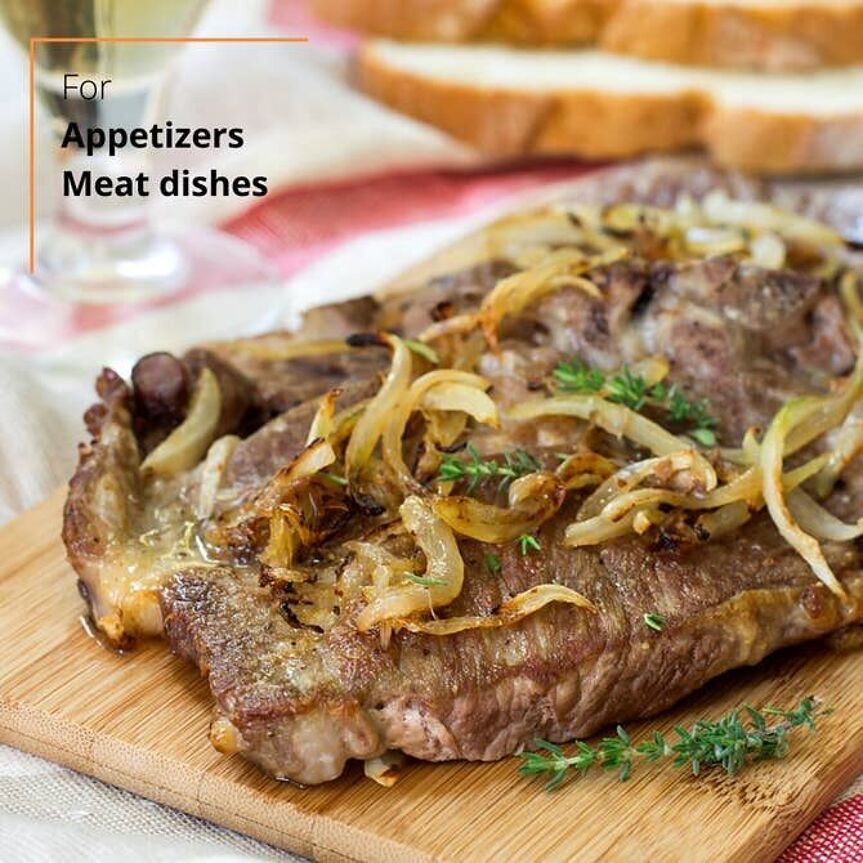 Édes-savanyú fehér hagyma mediterrán fűszerekkel, 180 g-Antica Bottega Siciliana-Sol Deli