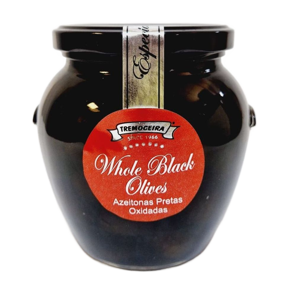 Egész fekete olajbogyók, Tremoceira, 330 g-Tremoceira-Sol Deli