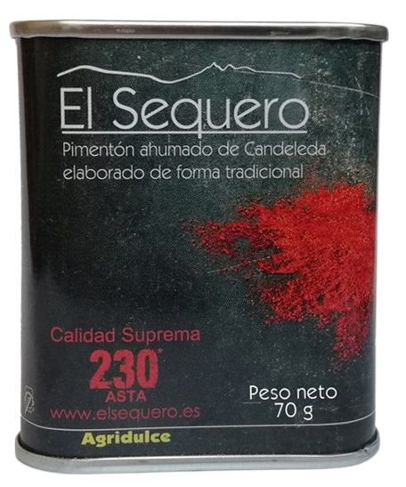 El Sequero smoked paprika, 70 g