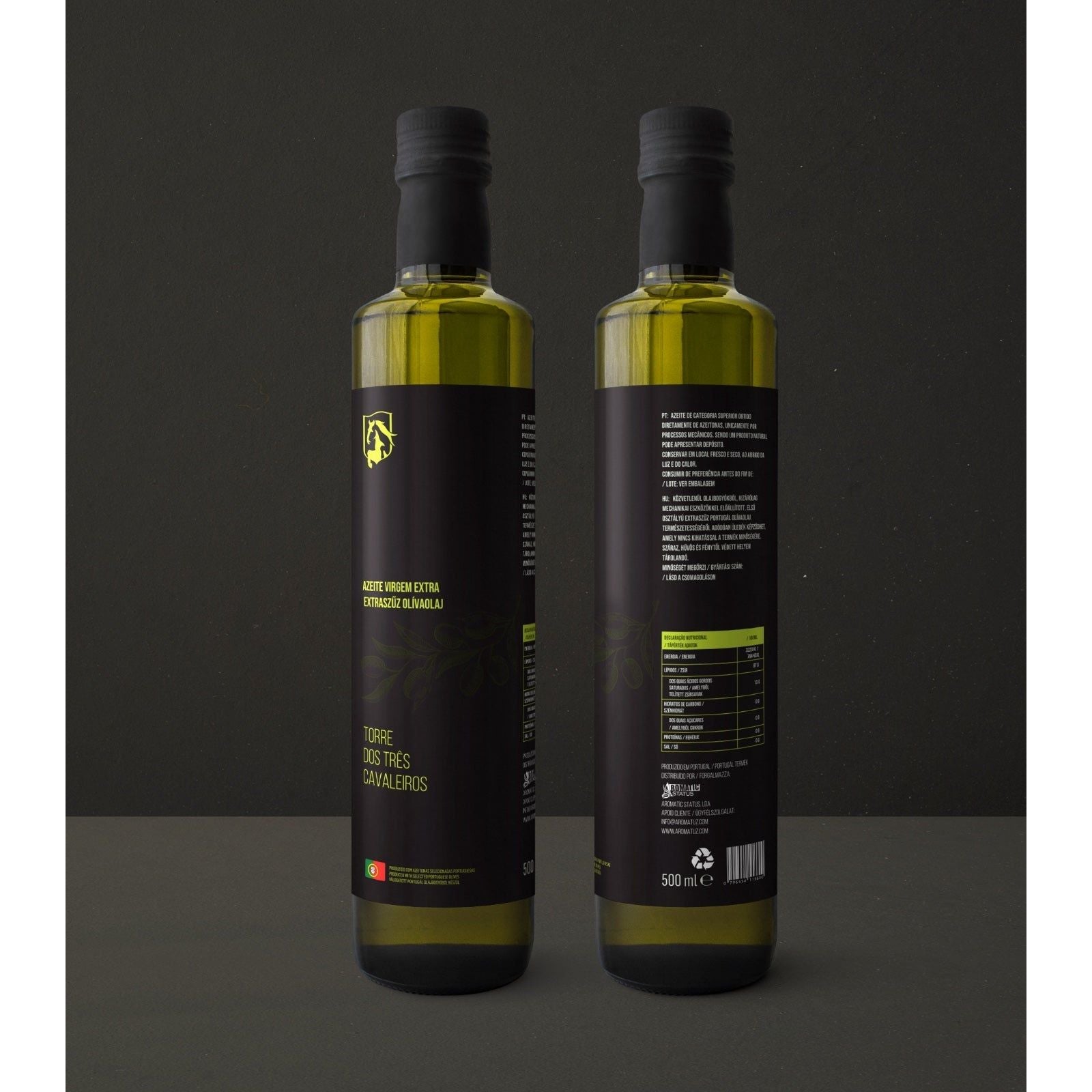 Extra szűz olívaolaj, Torre Dos Três Cavaleiros, 500 ml-Torre dos Tres Cavaleiros-Sol Deli