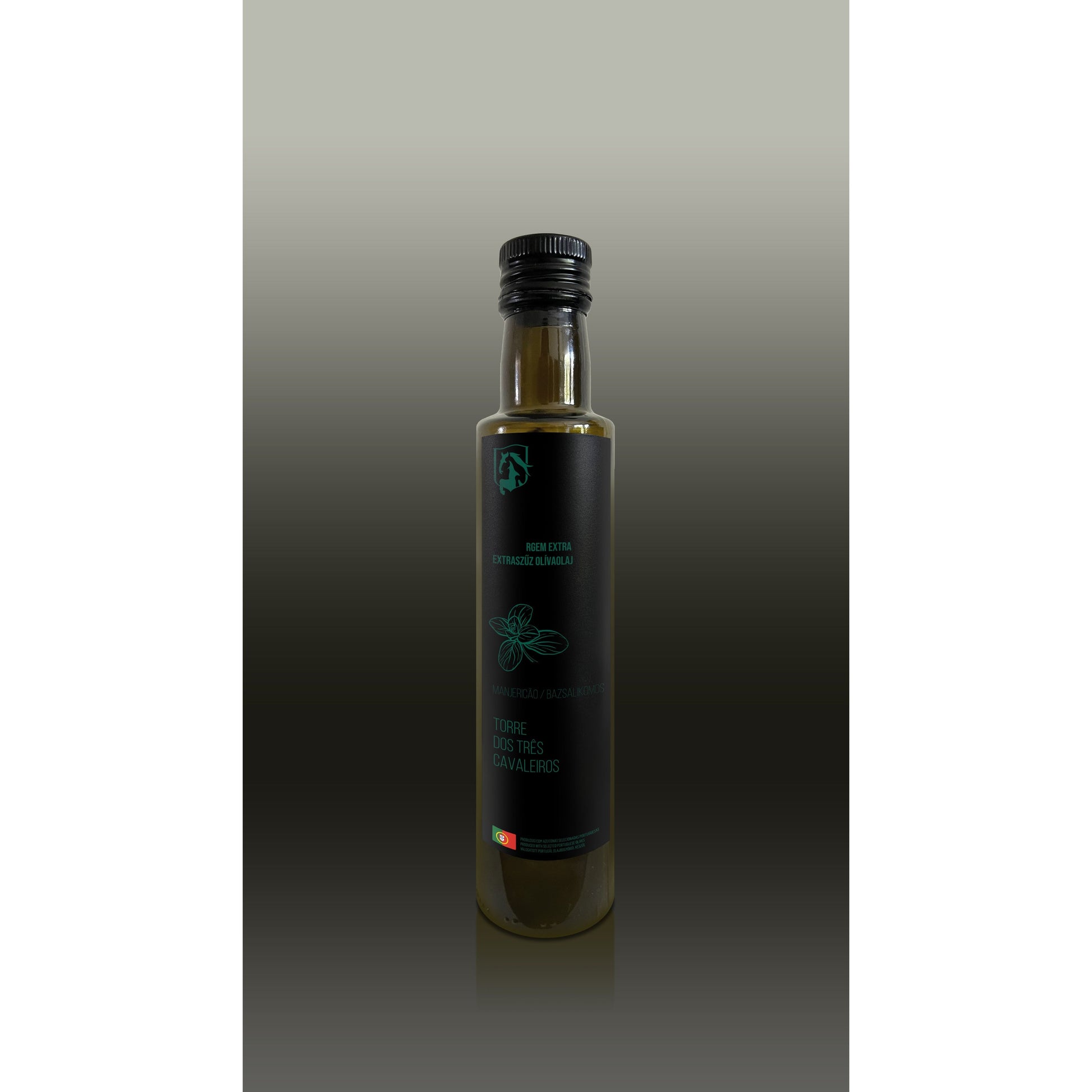 Extra szűz olívaolaj bazsalikommal, Torre Dos Três Cavaleiros, 250 ml-Torre dos Tres Cavaleiros-Sol Deli