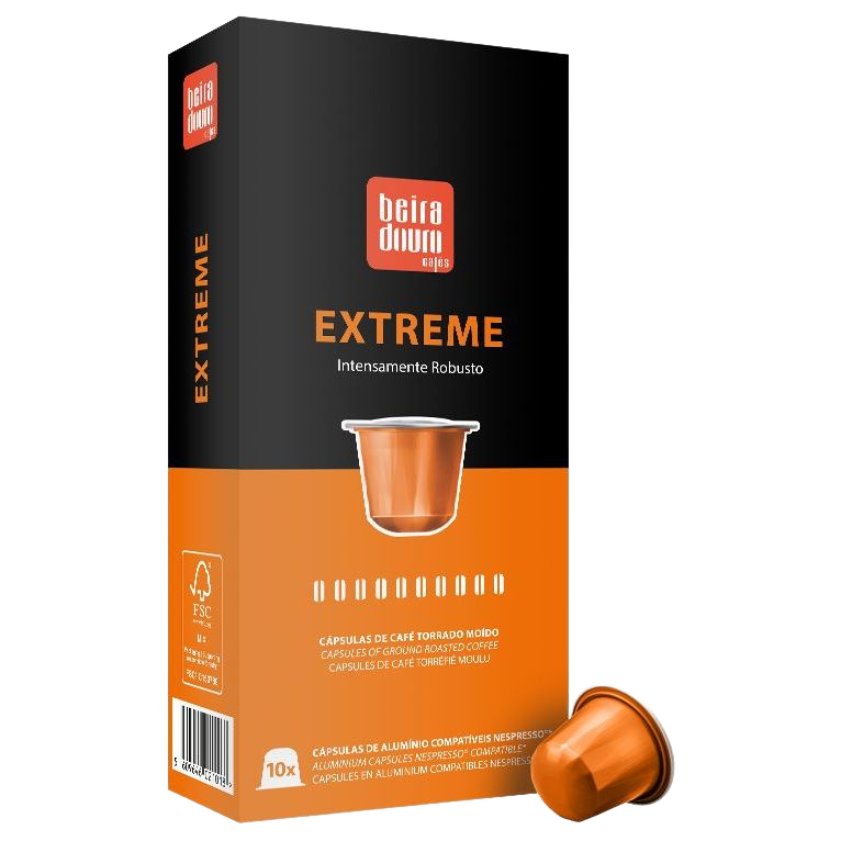 Extreme, Nespresso kompatibilis kávékapszula, Beira Douro Cafés, 10 db-Beira-Douro Cafés-Sol Deli