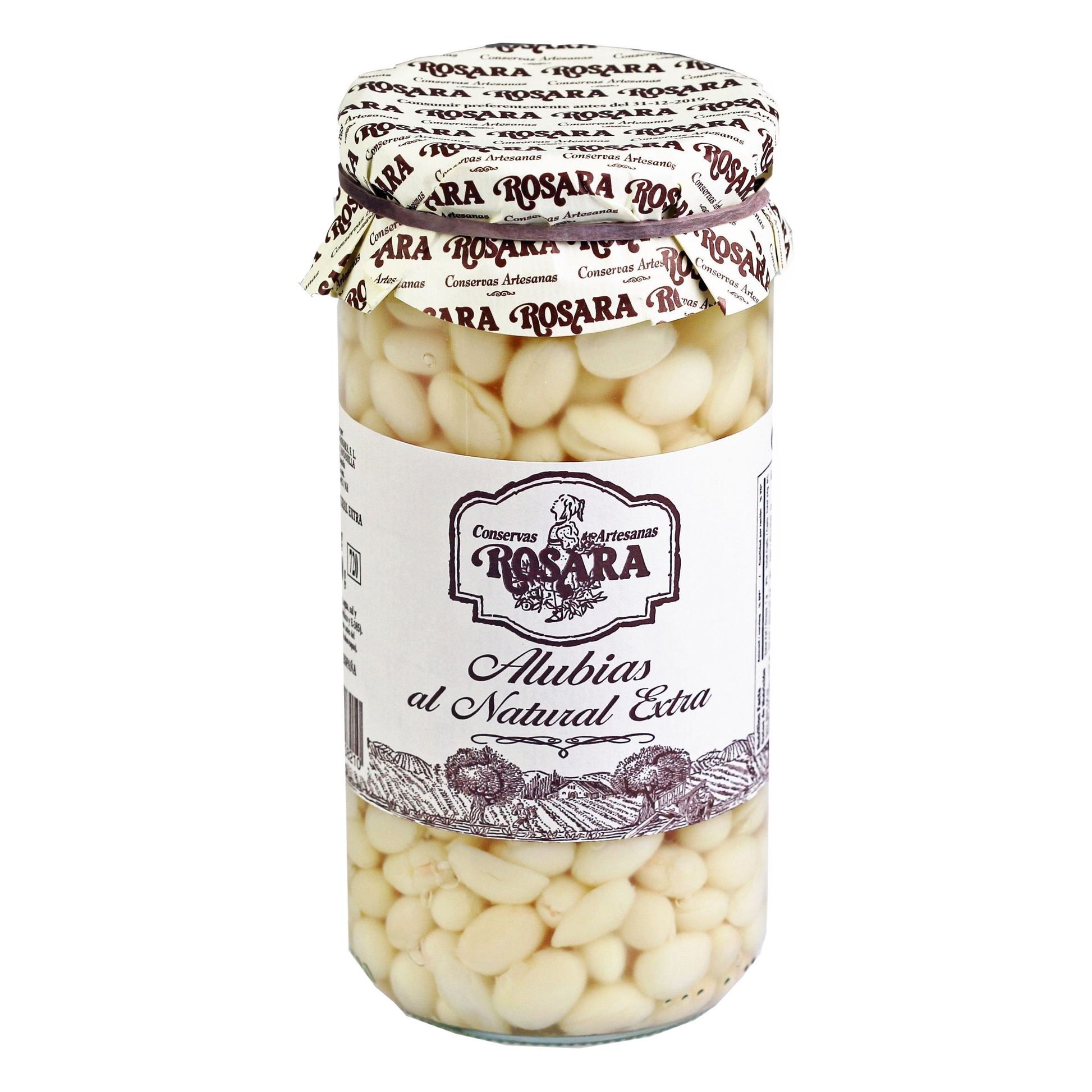 Fehér manteca bab, Rosara, 720 ml-Conservas Artesanas Rosara-Sol Deli