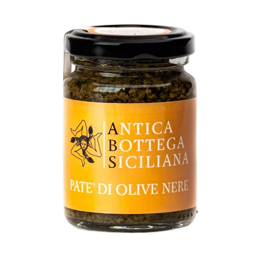 Fekete olajbogyókrém, 180 g-Antica Bottega Siciliana-Sol Deli