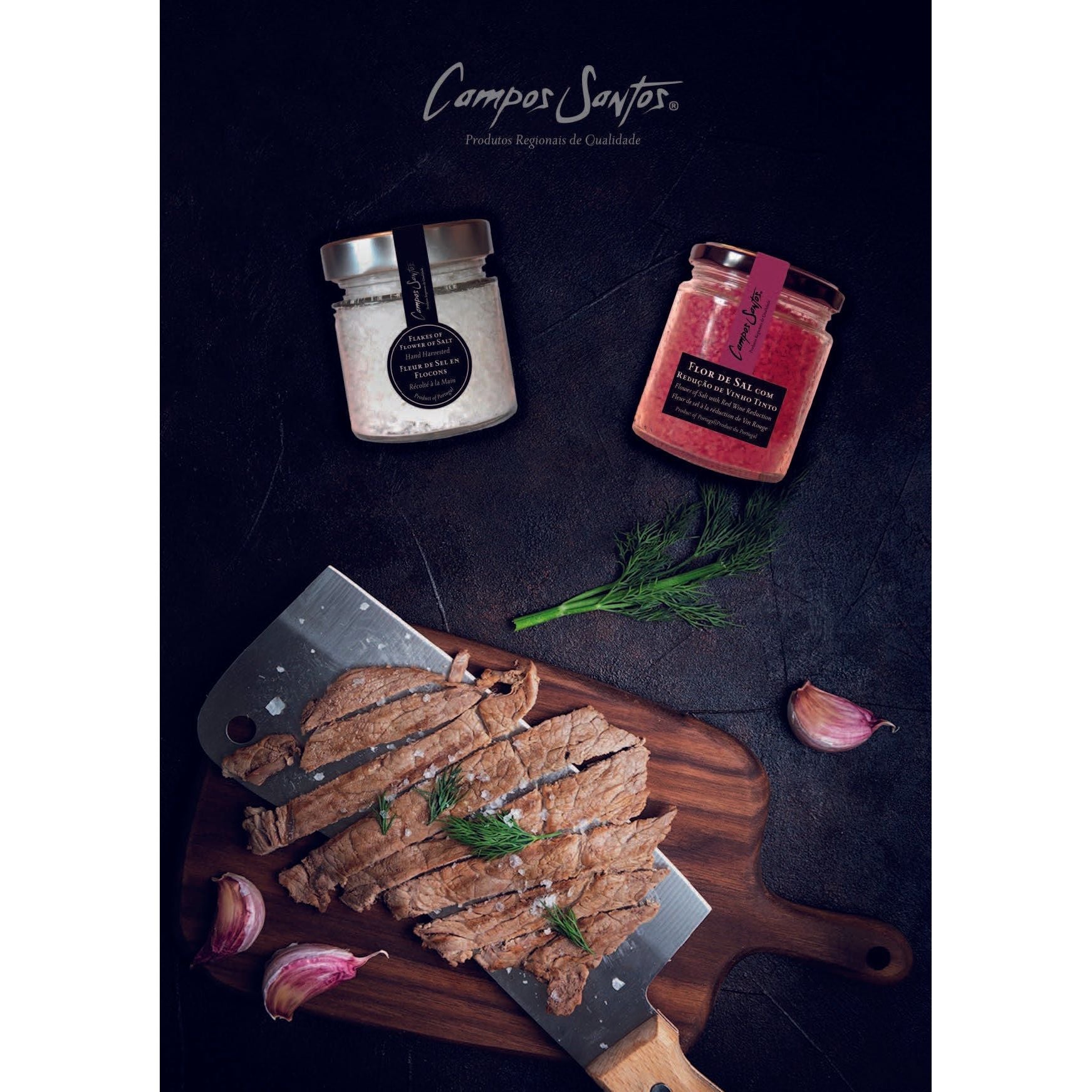 Flor de Sal sóvirág piri-pirivel, Campos Santos, 150 g-Campos Santos-Sol Deli