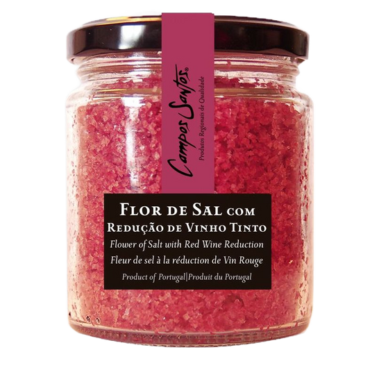Flor de sal sóvirág vörösbor redukcióval, Campos Santos, 150 g-Campos Santos-Sol Deli