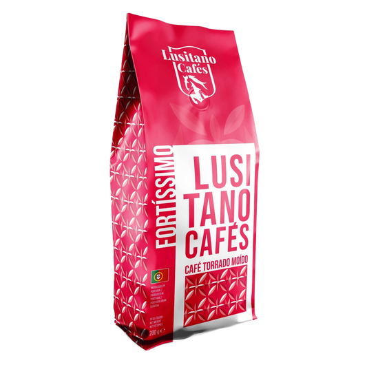 Fortissimo őrölt kávé, Lusitano Cafés, 200 g-Lusitano Cafés-Sol Deli
