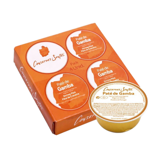 Garnélapástétom 4-es csomag, 88 g-Campos Santos-Sol Deli