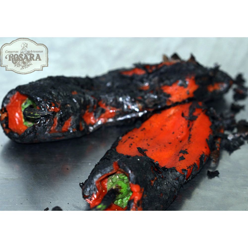 Grillezett Cristal paprika extra szűz olívaolajban, 185 g-Conservas Artesanas Rosara-Sol Deli