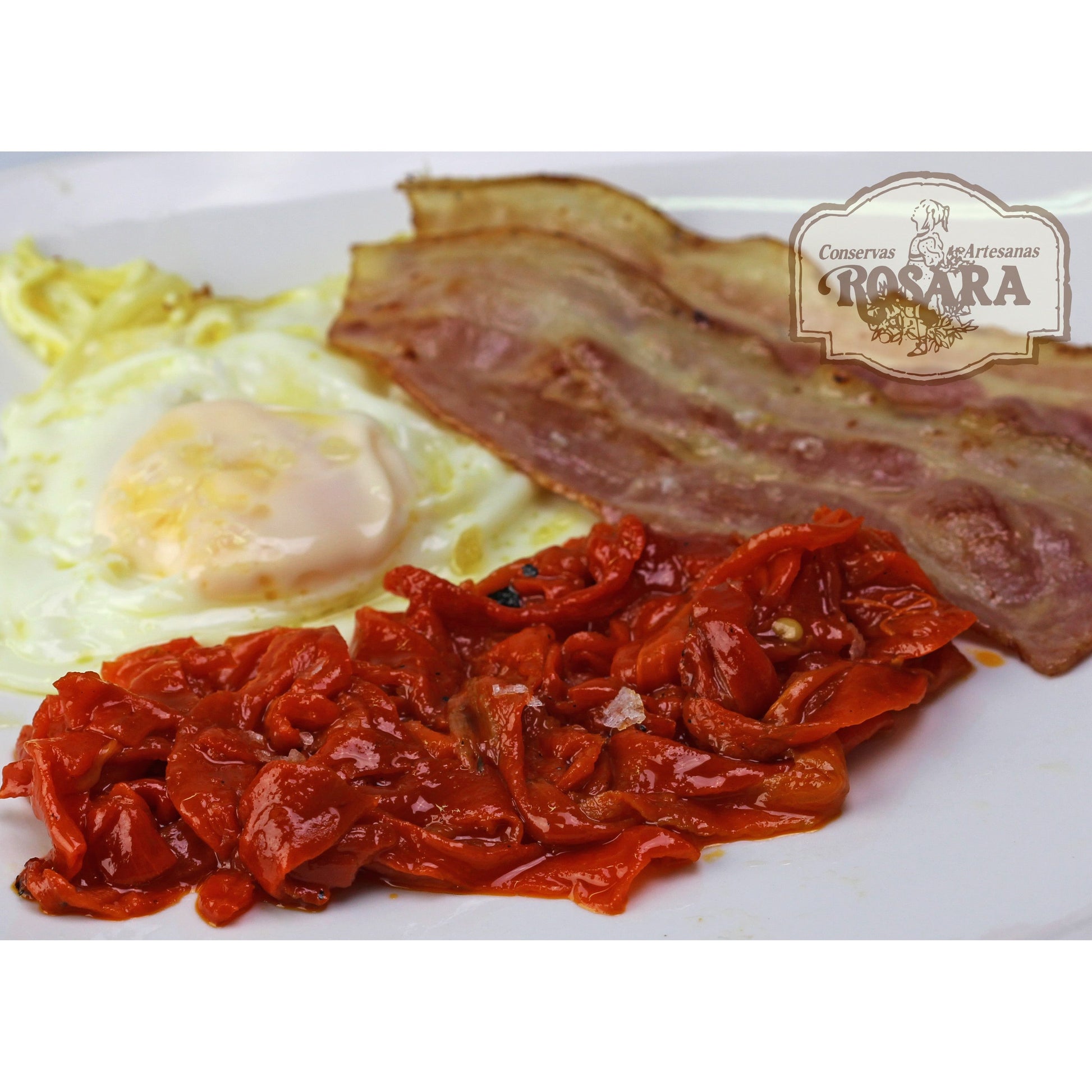 Grillezett Cristal paprika extra szűz olívaolajban, 185 g-Conservas Artesanas Rosara-Sol Deli