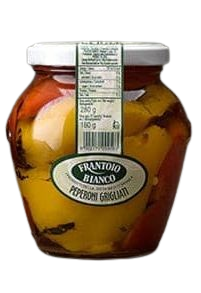 Grillezett paprika extra szűz olívaolajban, 300 g