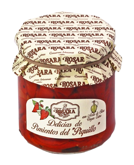 Grillezett Piquillo paprika extra szűz olívaolajban, 185 g