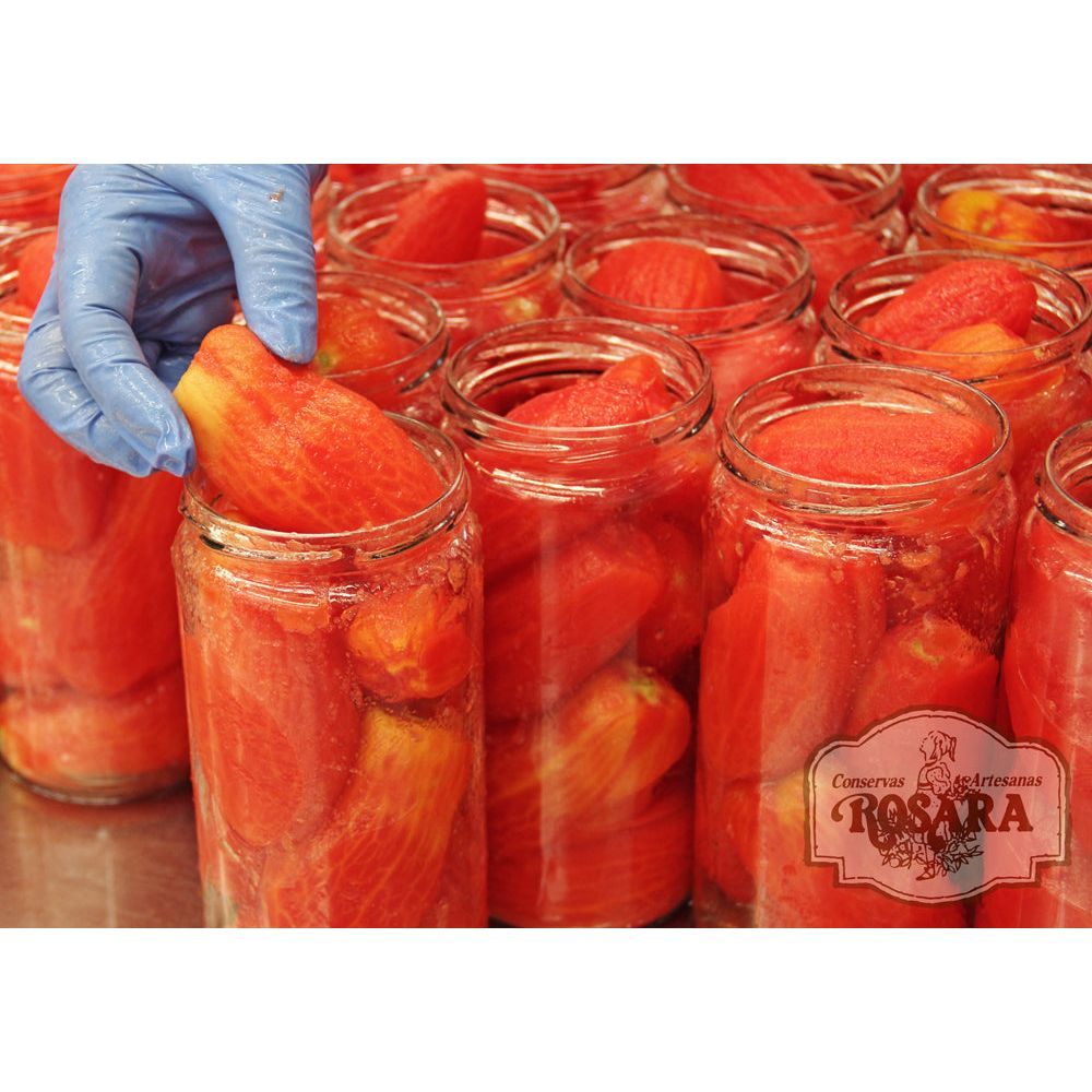 Hámozott egész paradicsom, Rosara, 720 ml-Conservas Artesanas Rosara-Sol Deli