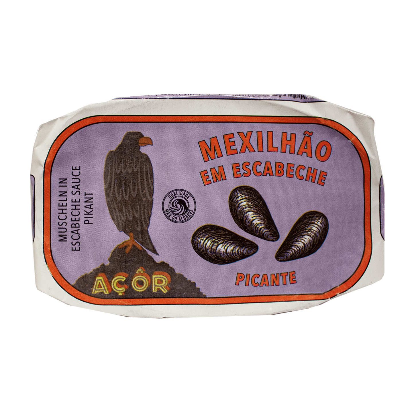 Kagyló fűszeres "escabeche" szószban, Açor, 120 g-Jose Nero-Sol Deli