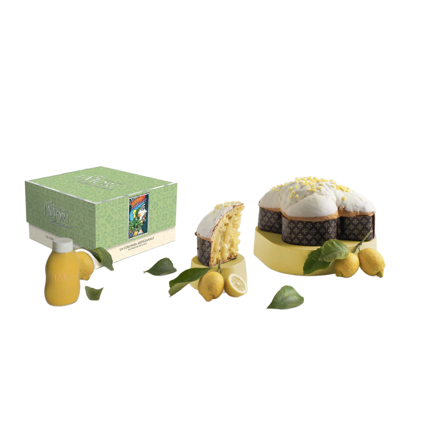 Kézműves szicíliai citromos colomba, I Mori, 1000 g-I Mori-Sol Deli