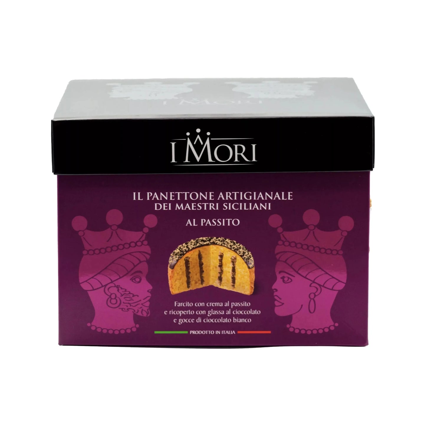 Kézműves szicíliai passitokrémes panettone, I Mori, 900 g-I Mori-Sol Deli