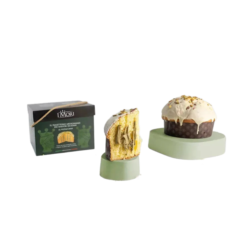 Kézműves szicíliai pisztáciás panettone, I Mori, 1000 g-I Mori-Sol Deli