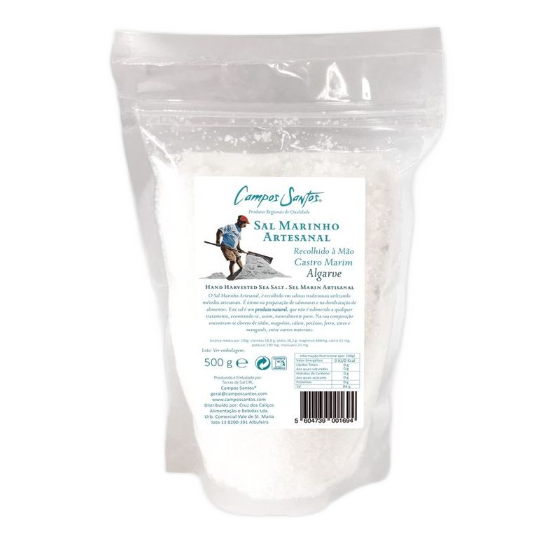 Kézműves tengeri só, Campos Santos, 500 g-Campos Santos-Sol Deli