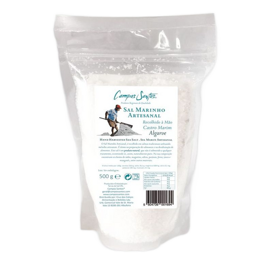 Kézműves tengeri só, Campos Santos, 500 g-Campos Santos-Sol Deli