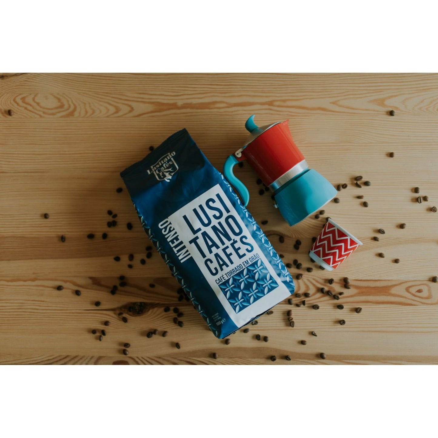 Intenso szemes kávé, Lusitano Cafés, 1 kg