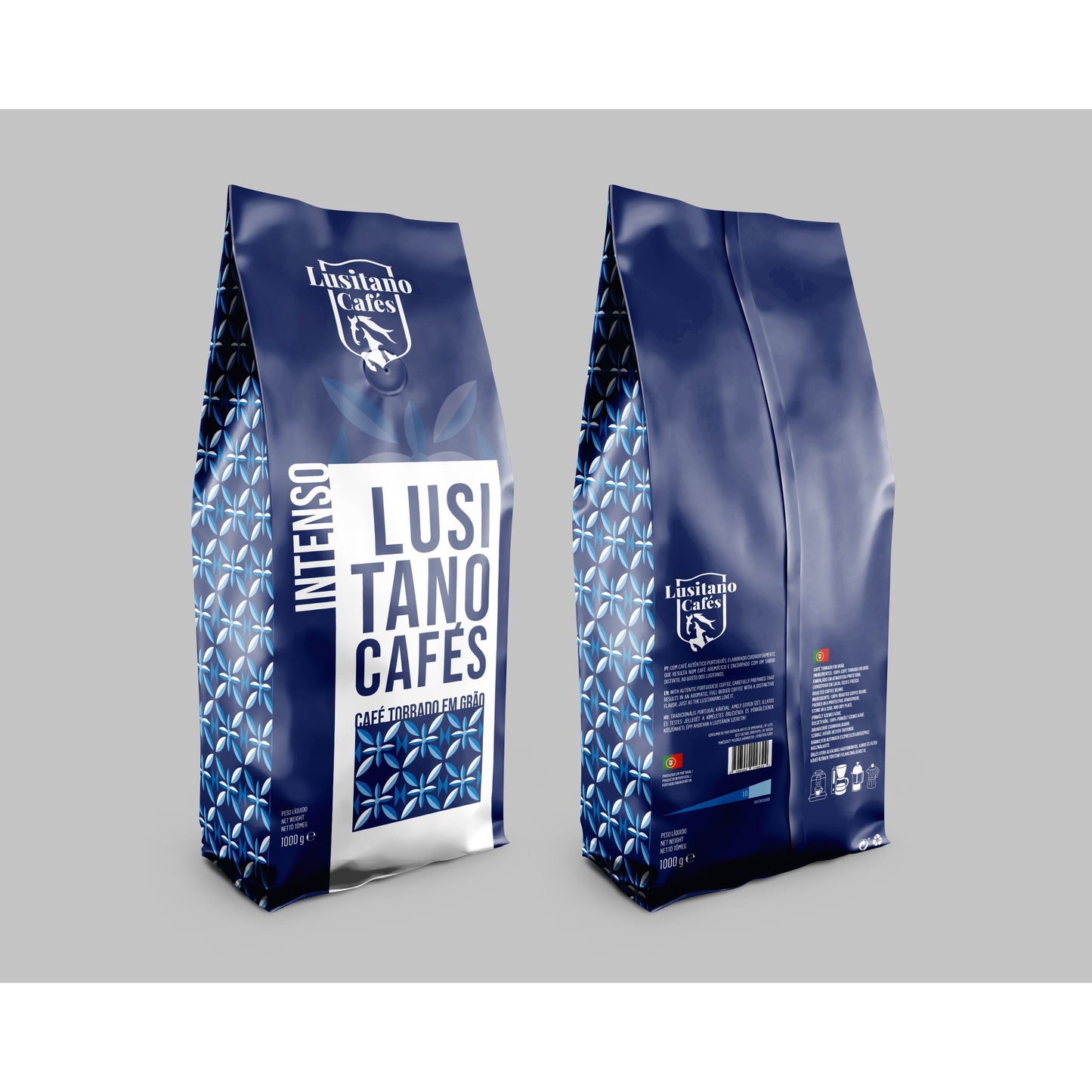 Intenso szemes kávé, Lusitano Cafés, 1 kg