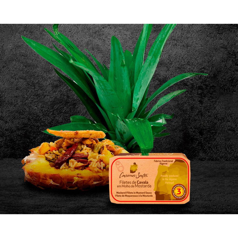 Makrélafilé mustárszószban, 120 g