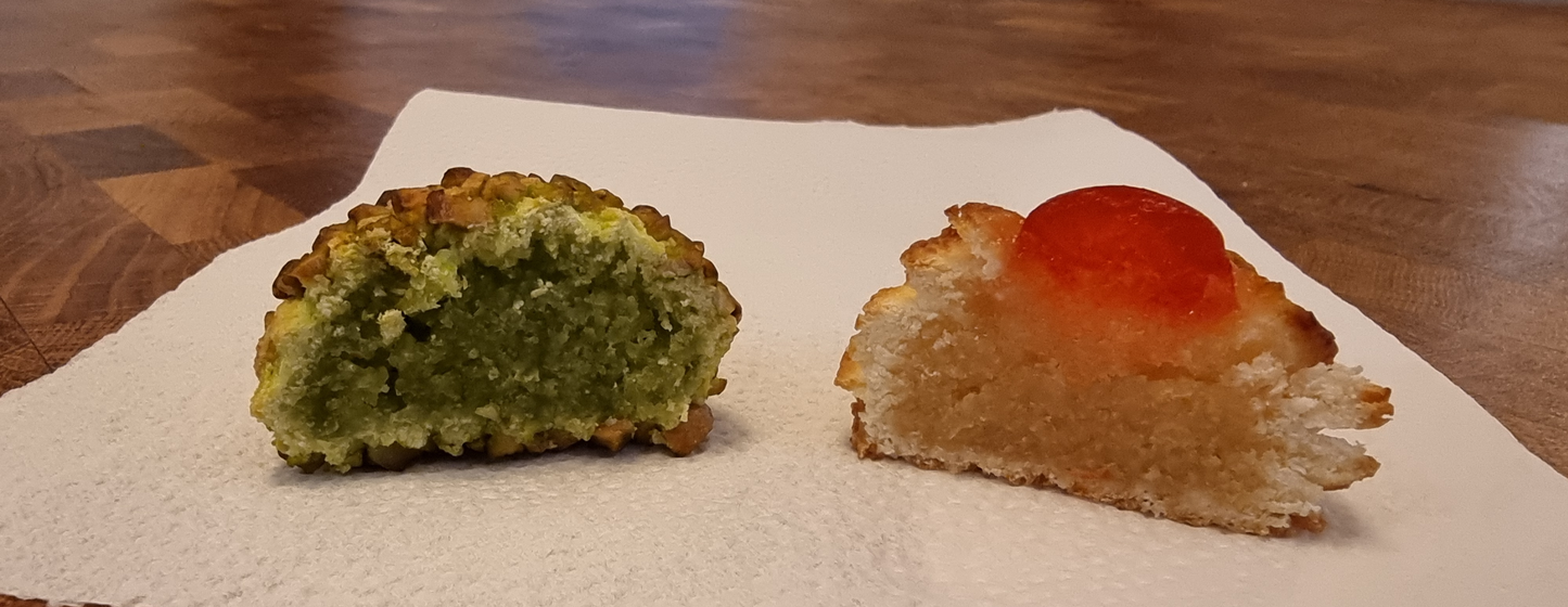 Szicíliai mandulás sütemény válogatás díszdobozban, 350 g