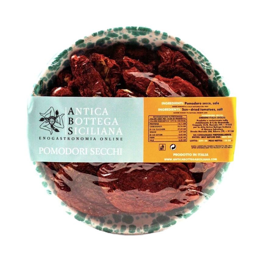 Napon szárított paradicsom kerémia edényben, 150 g-Antica Bottega Siciliana-Sol Deli