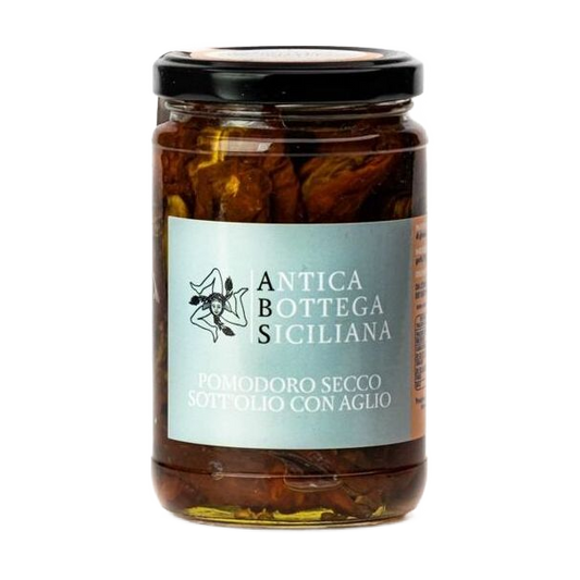 Napon szárított paradicsom núbiai fokhagymával, Antica Bottega Siciliana, 280 g-Antica Bottega Siciliana-Sol Deli