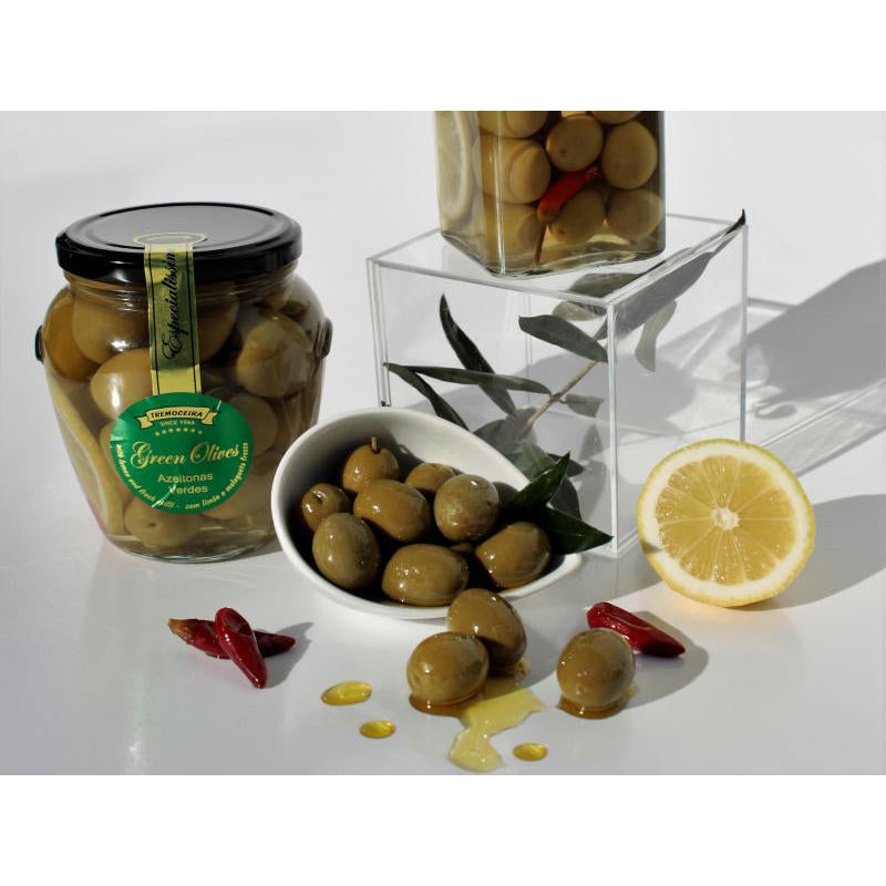 Olajbogyók zöldfűszerekkel és fokhagymával, Tremoceira, 330 g-Tremoceira-Sol Deli