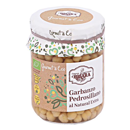 Organikus Pedrosillano csicseriborsó, Rosara, 445 ml-Conservas Artesanas Rosara-Sol Deli