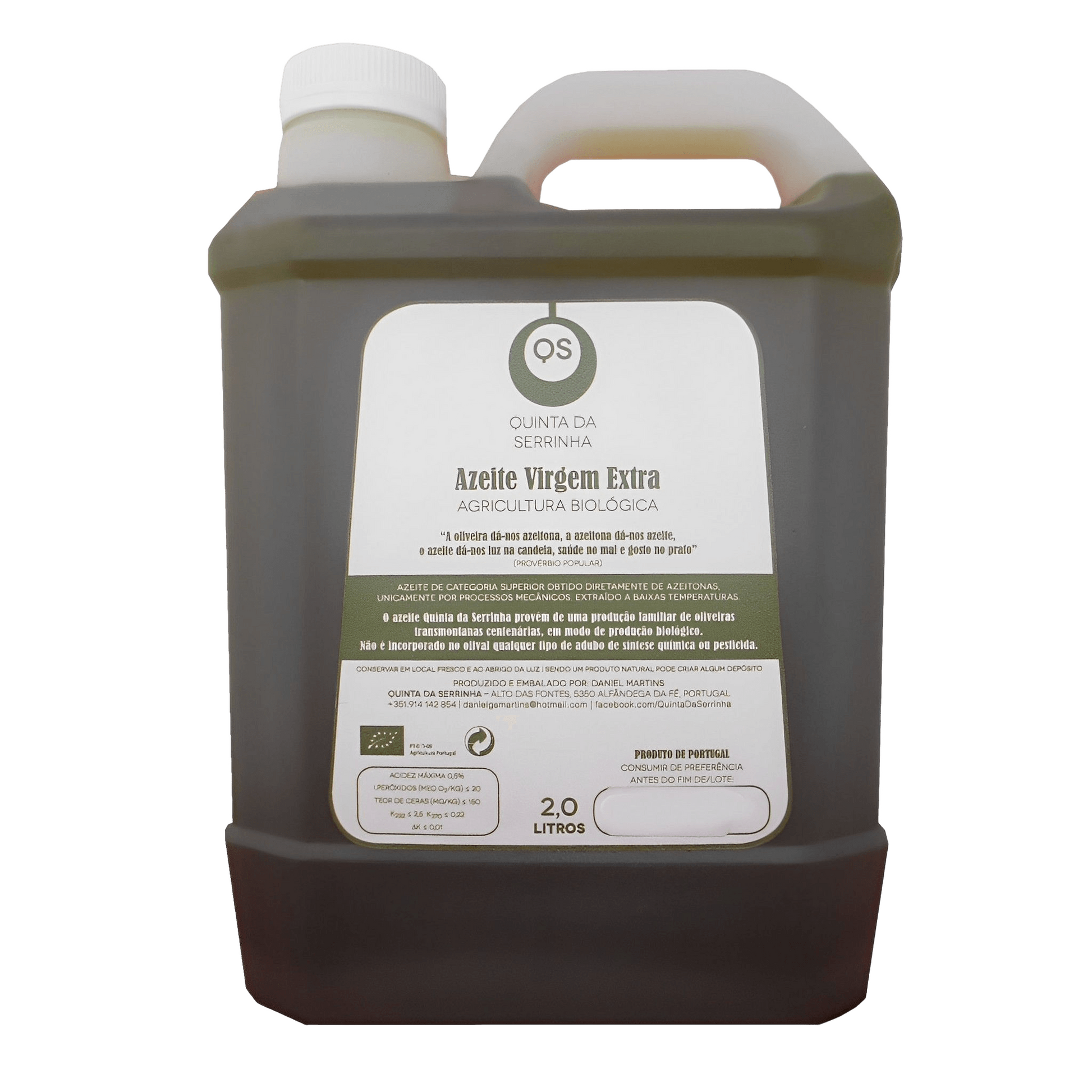 Organikus extra szűz olívaolaj, Quinta da Serrinha-Daniel Martins-Sol Deli