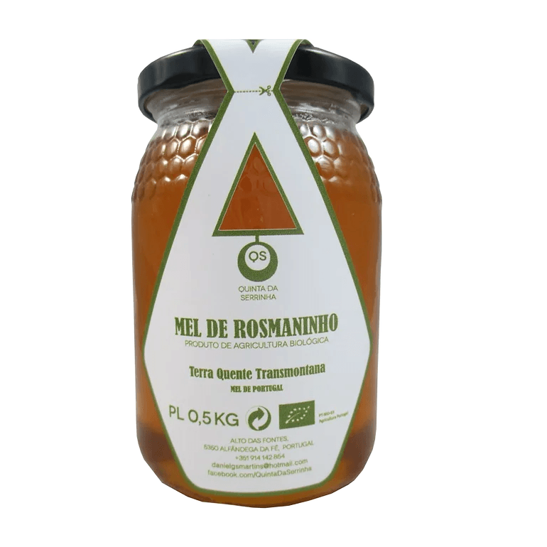 Organikus rozmaringméz, Quinta da Serrinha, 1000 g-Daniel Martins-Sol Deli