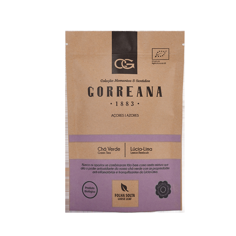 Organikus zöld tea citromverbénával, Gorreana, 80 g-Gorreana-Sol Deli