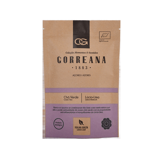 Organikus zöld tea citromverbénával, Gorreana, 80 g-Gorreana-Sol Deli