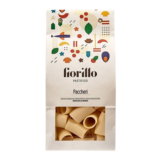 Paccheri durumtészta, 500 g-Pastificio Fiorillo-Sol Deli